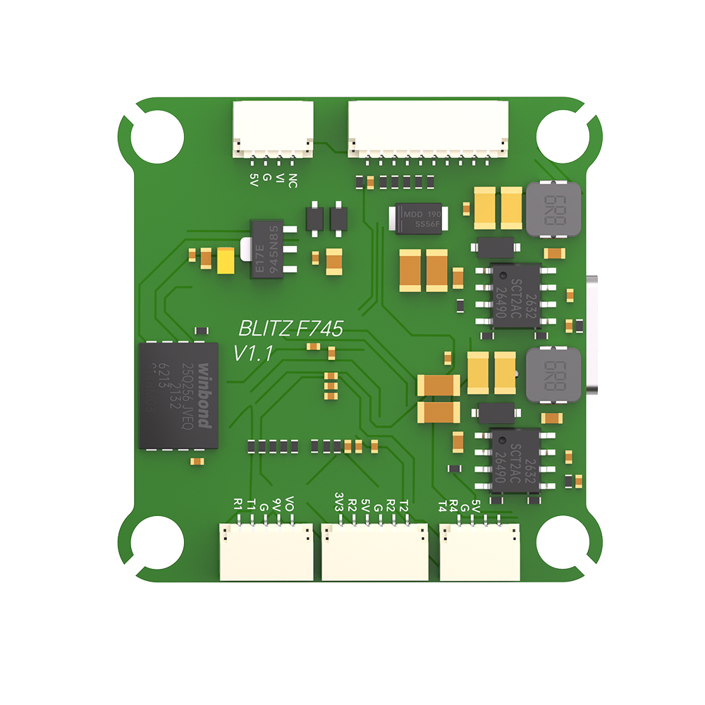 IFlight-BLITZ-F745-OSD-Flight-Controller-mit-5V-9V-BEC-Ausgang-und-Analogunterstuumltzung-DJI-O3-fuu-2018004-2